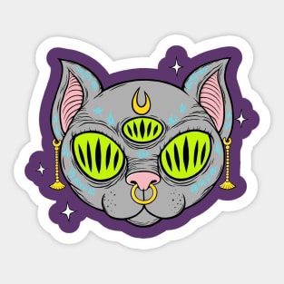 Sacred Cat Sticker